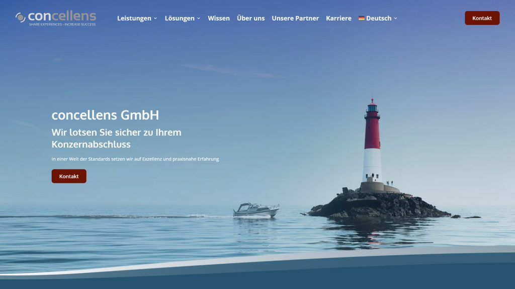 concellens.de Screenshot